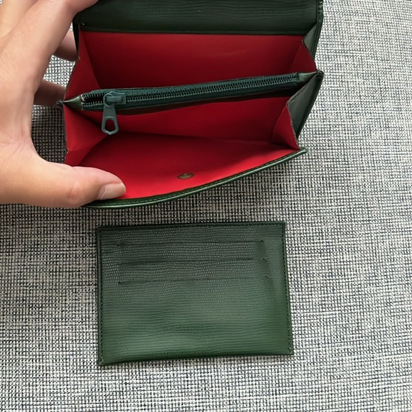 ✨Authentic EUC RARE GREEN Celine Compact Wallet - Picture 6 of 11